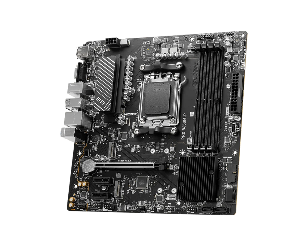 بررسی مادربورد MSI Pro B650M-P: Micro ATX
