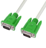 کابل VGA XP سفید-سبز ۱۰ متری