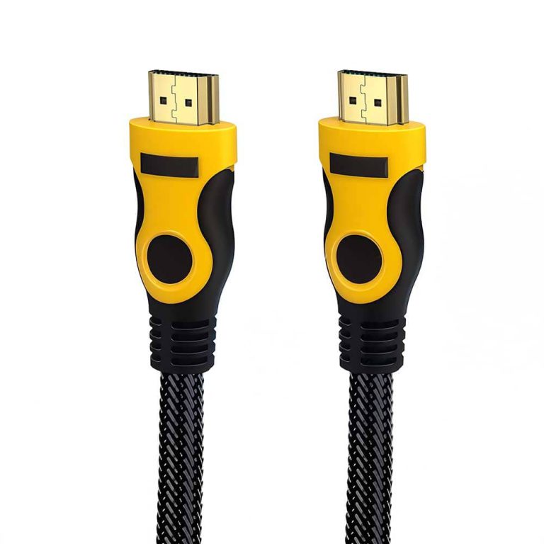 کابل HDMI Gray-Yellow – طول ۱۰ متر