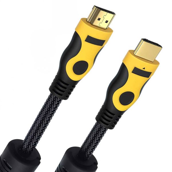 کابل CABLE HDMI GRAY- YELLOW 5M