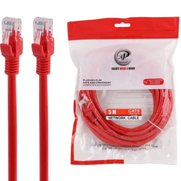 کابل شبکه XP-CAT6 5M