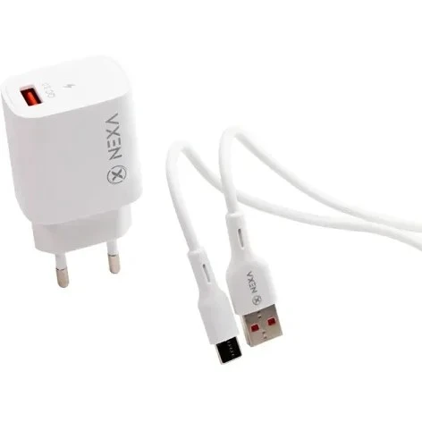 شارژر به همراه کابل TYPE C مدل C118C برند نکسا NEXA