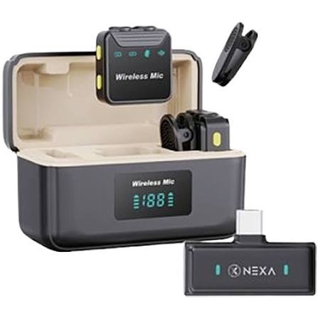 میکروفون بی‌سیم NEXA مدل FX104 C Two Microphones Type-C