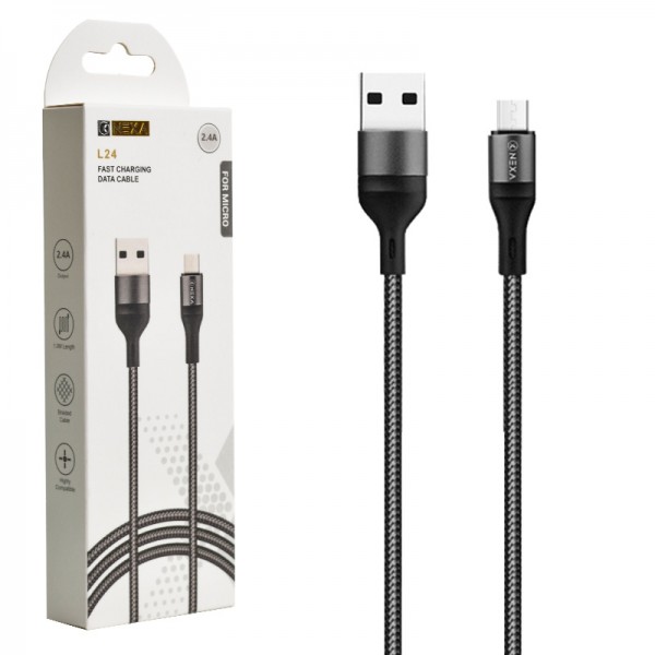 کابل اندروید (MicroUSB) نکسا(NEXA) طول 1 متر مدل L24